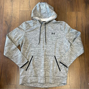 Men’s under Armour loose fit pull over hoodie SZ LG